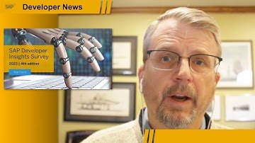 Developer Insight Survey, TechEd 2022 Content, CodeJam 2023, HANA ML Challenge | SAP Developer News
