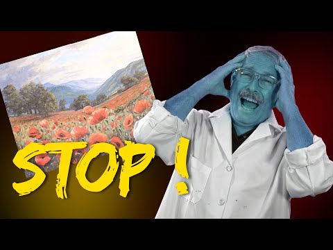 Attention à l’éclairage en peinture ! Ne faites pas la même erreur que moi !