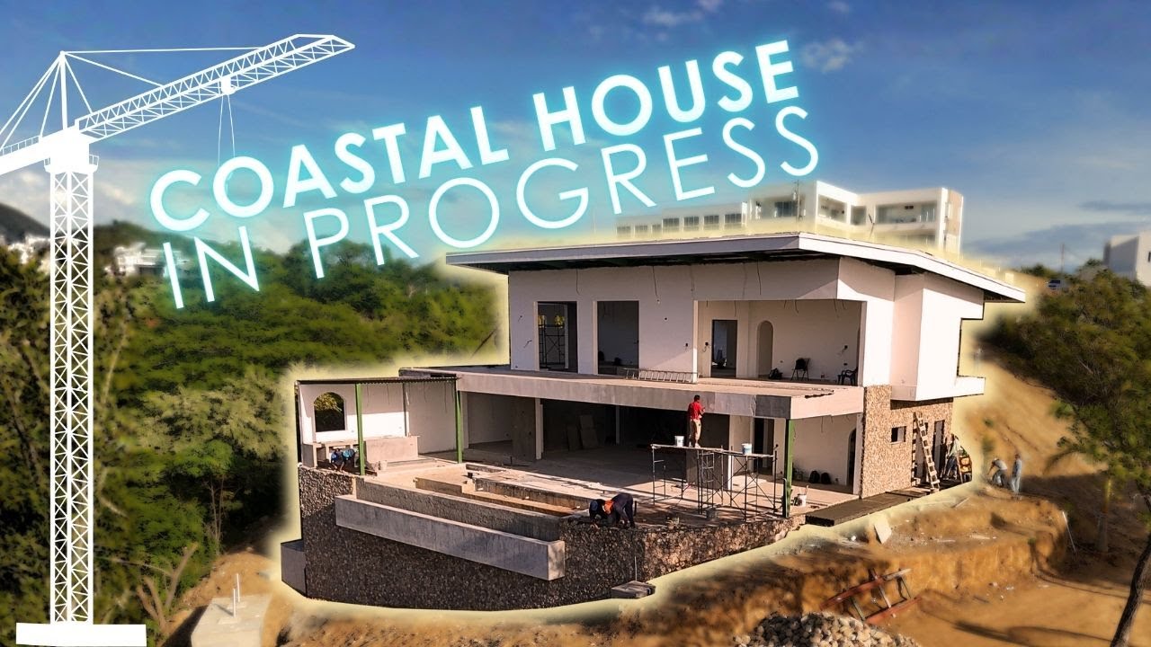 This is how a modern beach house is built