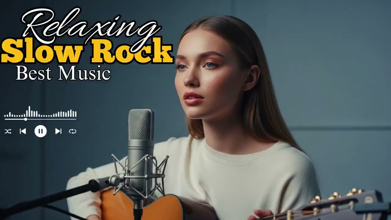 Soft Slow Rock Vibes | Gentle Rock Music for Work, Study & Chill Time