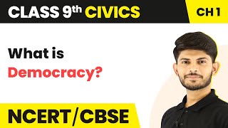 What is Democracy Why Do We Need Democracy | Class 9 Civics