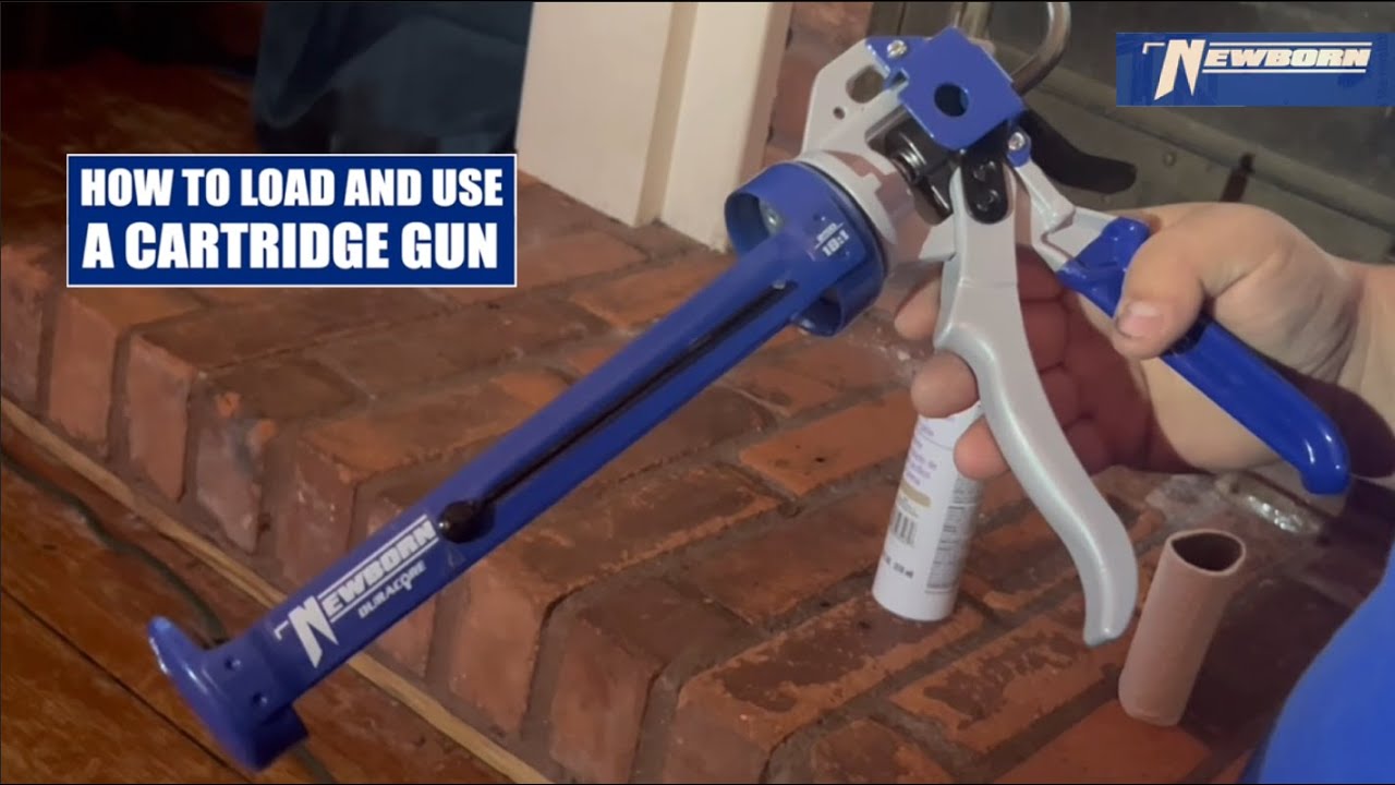 How to Load and Use a Cartridge Gun | Caulking 101 - YouTube