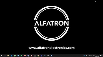 Alfatron PTZ Cameras  USB Firmware Update Guide