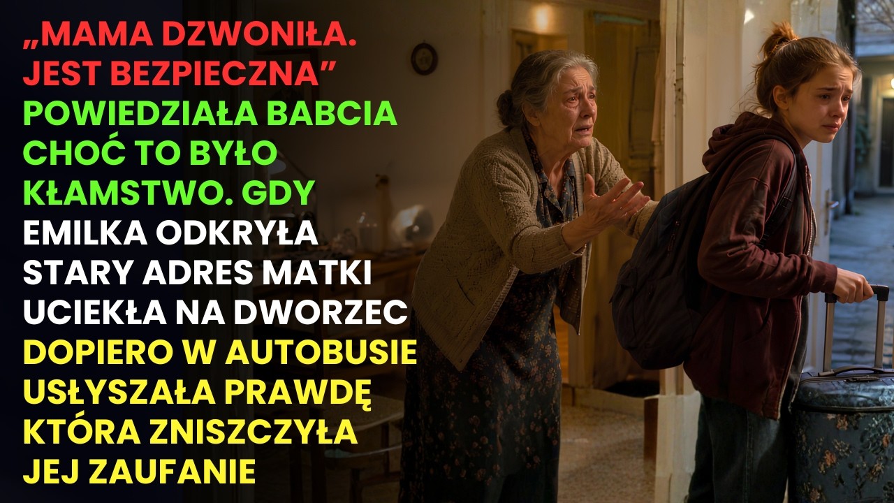 Mój czerwony brelok w kształcie ryby dyndał na haczyku w przedpokoju. Mama dała mi go na ósme urodziny i obiecała, że doczeka ze mną do pełnoletności. Nie doczekała. Zniknęła rok temu bez...