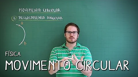 Qual a unidade do deslocamento angular?