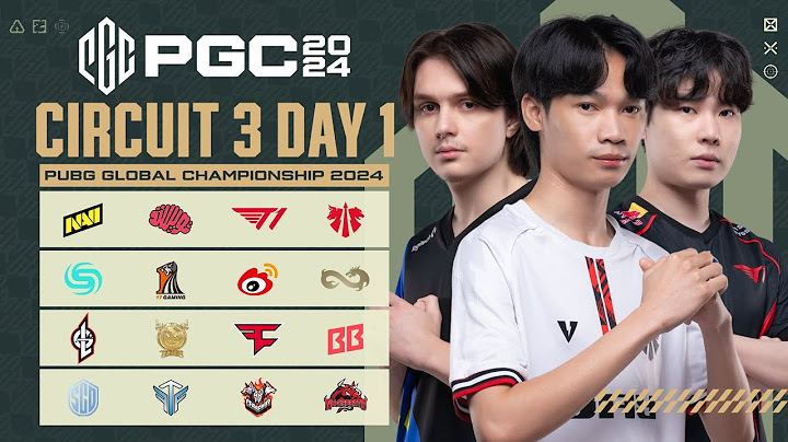 🔴LIVE สด!  PGC 2024 ศึกชิงแชมป์โลกพับจี Circuit 3 วันที่ 1