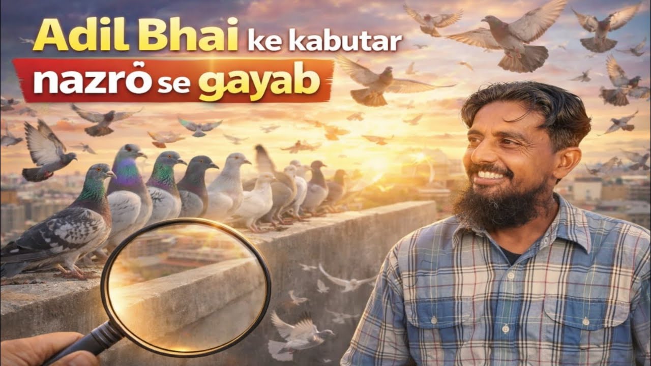 Adil Bhai ka Beautiful Shauq | Kabutar Nazron Se Gayab... 😯