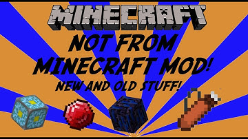 1.4.5 - Not From Minecraft Mod Review! Old stuff is back!