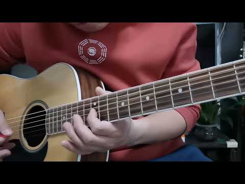 beyond乐队《真的爱你》前奏solo木吉他版讲解（solo初级及进阶）