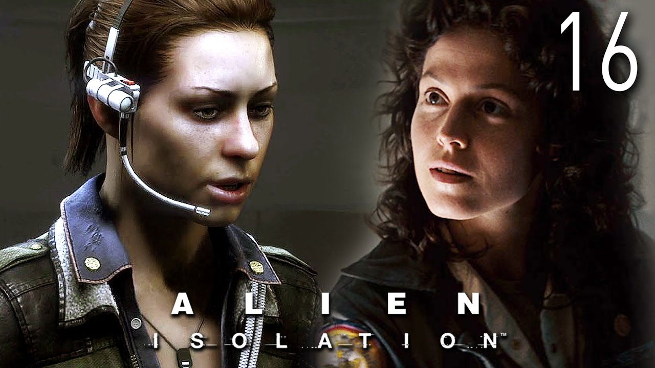 ALIEN Isolation Walkthrough Part 16 - From Ellen Ripley to Amanda