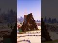 Minecraft Cabin #mcbuilds #minecraft #shorts