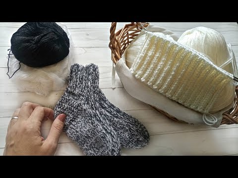 Вязальный VLOG (19.08-23.08.19). Готовые работы, процессы.