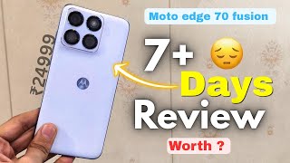 Moto Edge 70 Fusion After 7 Days – Real Experience 🔥