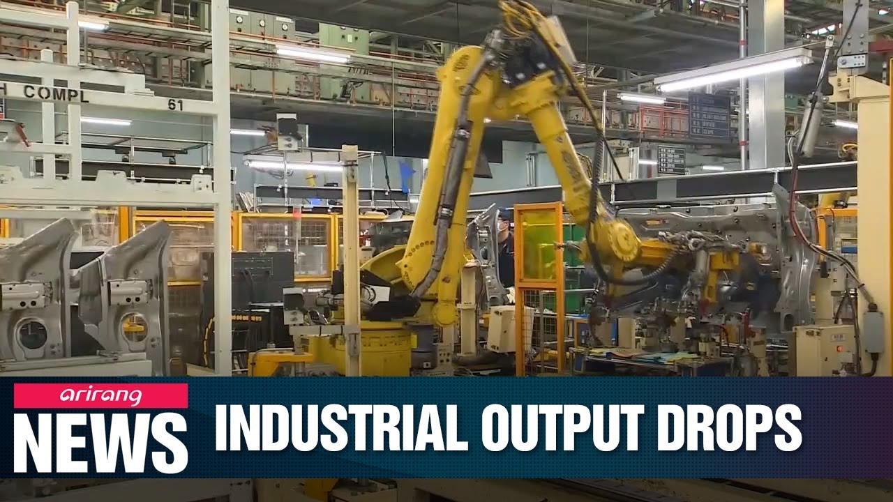 S. Korea's industrial output falls 0.7% on-month in June