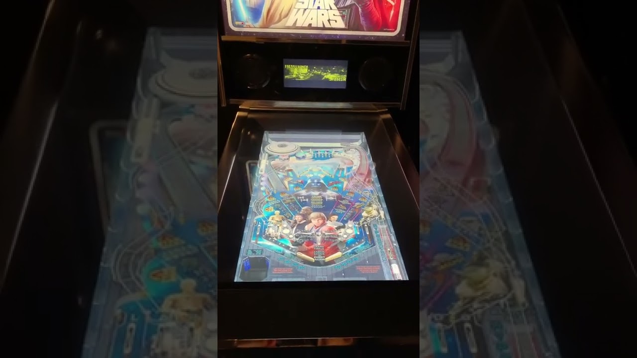 Arcade 1 up Star Wars Pinball