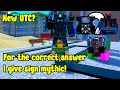 I give you the mythic if you answer my question first in toilet tower defense roblox