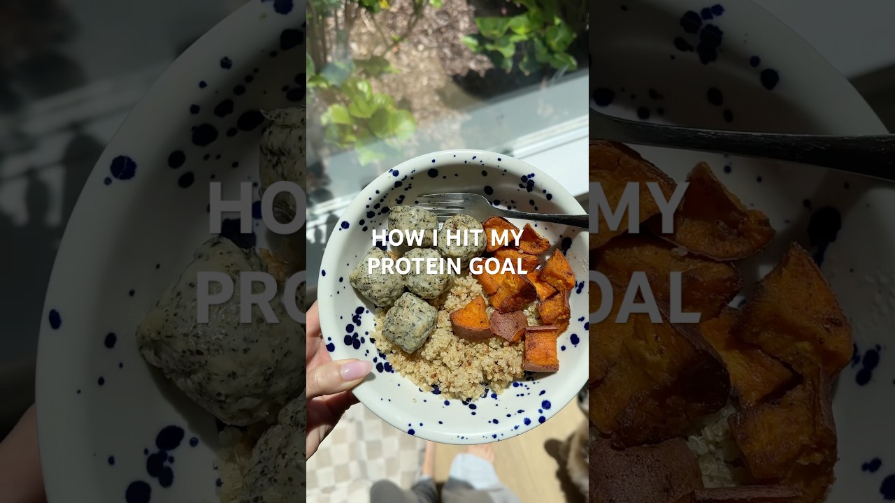 What I eat to hit my protein goal! 