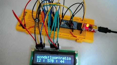 LCD Display with I2C Bus and Arduino