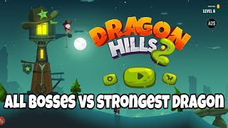 Dragon Hills 2 | All Bosses Vs Strongest Dragon | Android & IOS Games screenshot 2