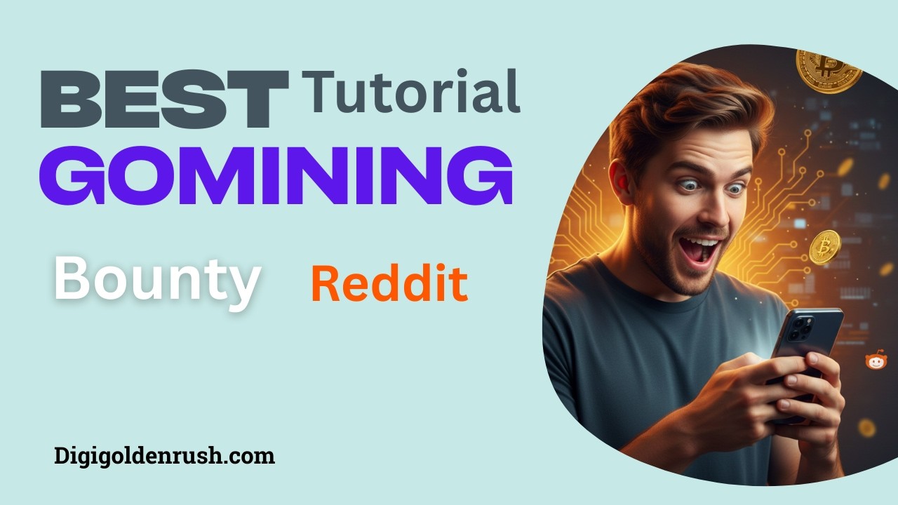 Free Bitcoin From GoMining Reddit Bounty! 🔥 Here's How