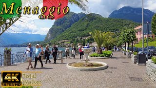 Menaggio, Lake Como Scenic Lakeside Promenade | 4K Walking Tour Italy