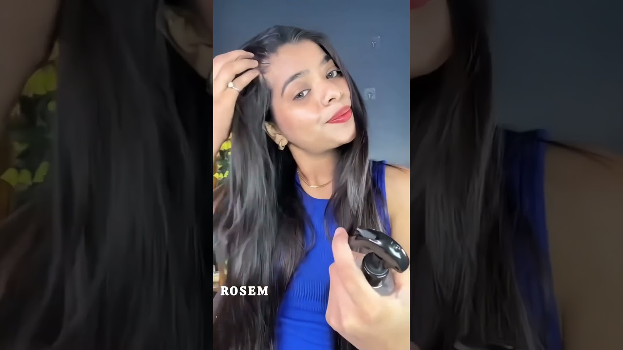 Rosemary & Rice Water Spray For Natural Hair Growth & Hair Thickness