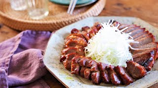 【本格 焼豚 】漬けて焼くだけでプロの味！【 簡単レシピ 時短 節約 チャーシュー 】 Mizuki