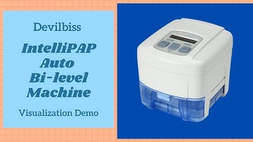 DeVilbiss IntelliPAP Auto Bi-Level Machine Visualization Demo