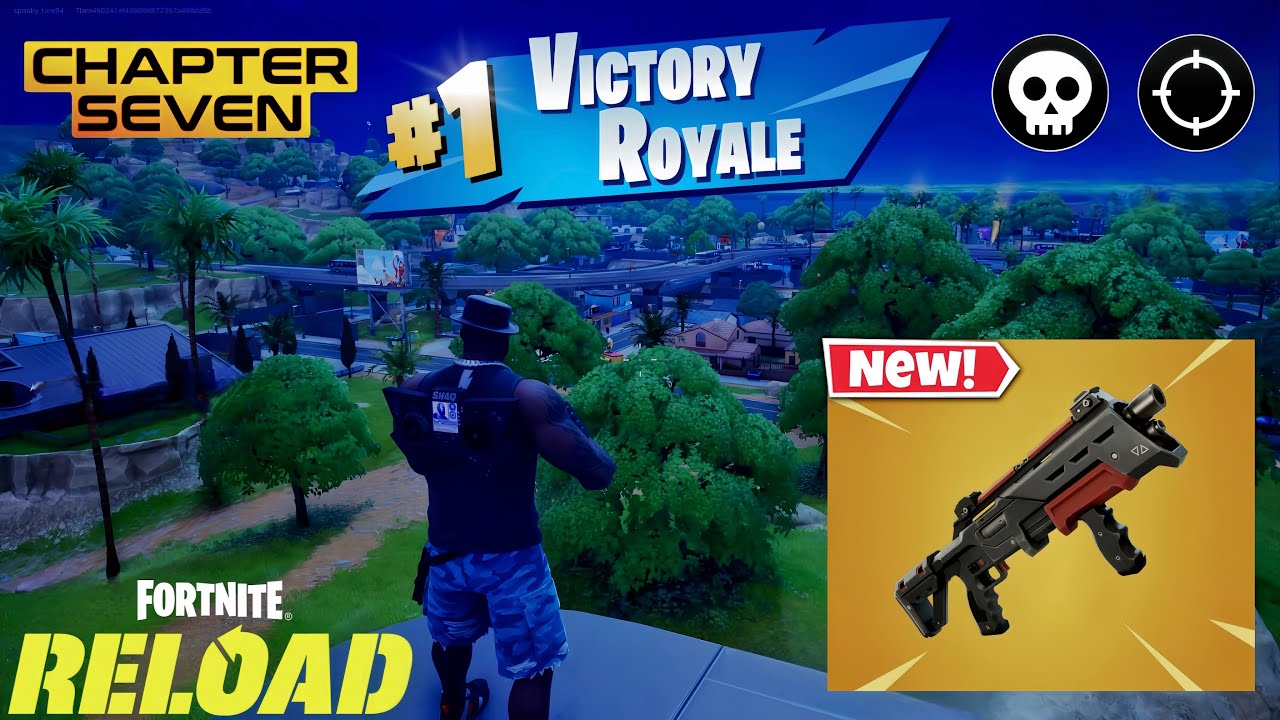Mythic Weapon Went CRAZY! (⁉️Kills ) Victory Royal In Fortnite Reload 