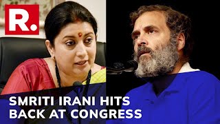 Smriti Irani Dares Rahul To Contest From Amethi After Sexist Comment By Congress Leader screenshot 5