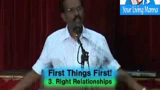 First Things First  by Bro  R Stanley