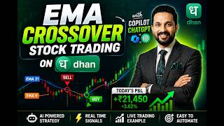 Build an EMA Crossover Trading Bot for Dhan Using GitHub Copilot & ChatGPT | Python