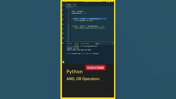 Python For Beginners, Python Operators (AND, OR), Python For Beginners In Telugu, Learn Python