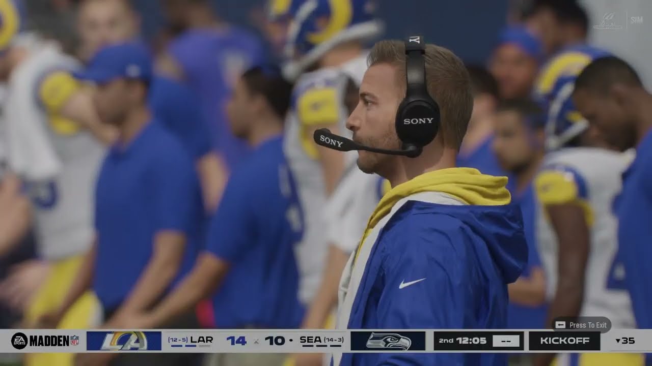 2026 NFC Championship Rams @ Seahawks Sim