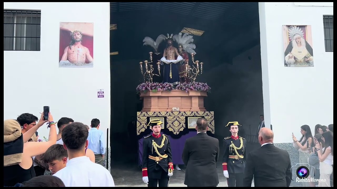 Salida  de Ntro Padre Jesús de la Salud  Despojado de sus Vestiduras Carmona Sevilla  2024