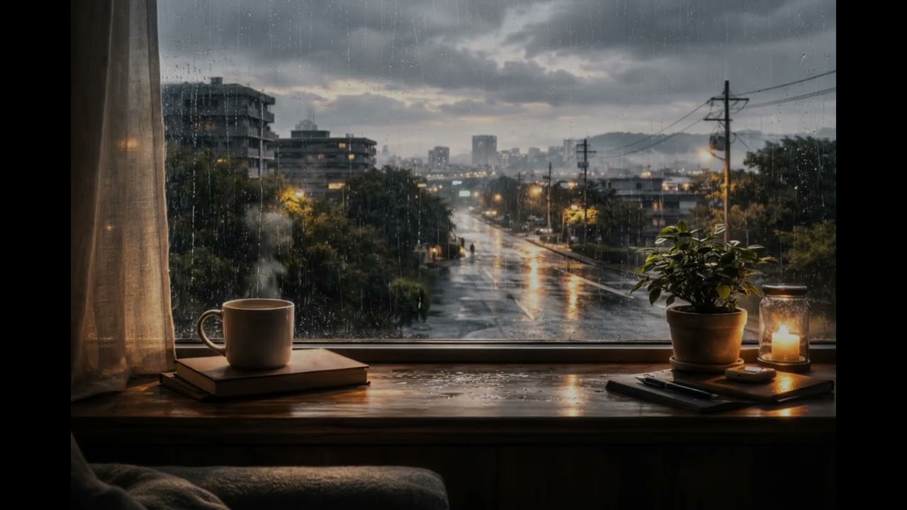 Rain Room Focus — Steady Lofi for Deep Focus