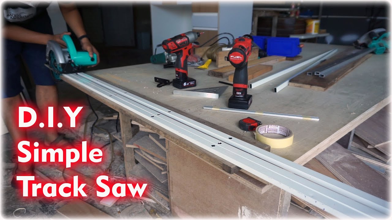 Membuat Track Saw Sederhana dan Murah DIY Track Saw Guide YouTube