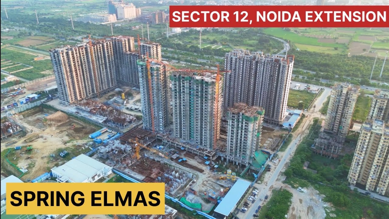 Spring Elmas Luxury Apartments In Sector 12, Noida Extension 