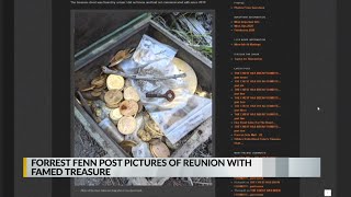 Forrest Fenn posts pictures of reunion with famed treasure