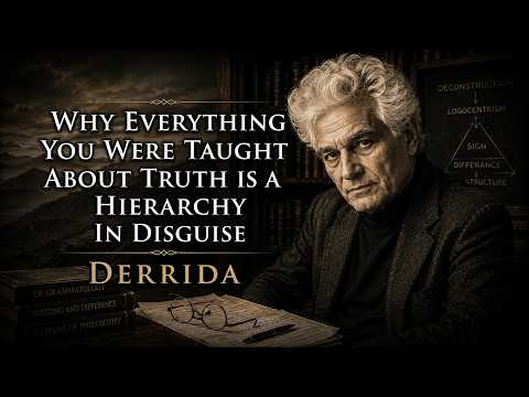 Why Everything You Were Taught About Truth Is a Hierarchy in Disguise | Derrida
