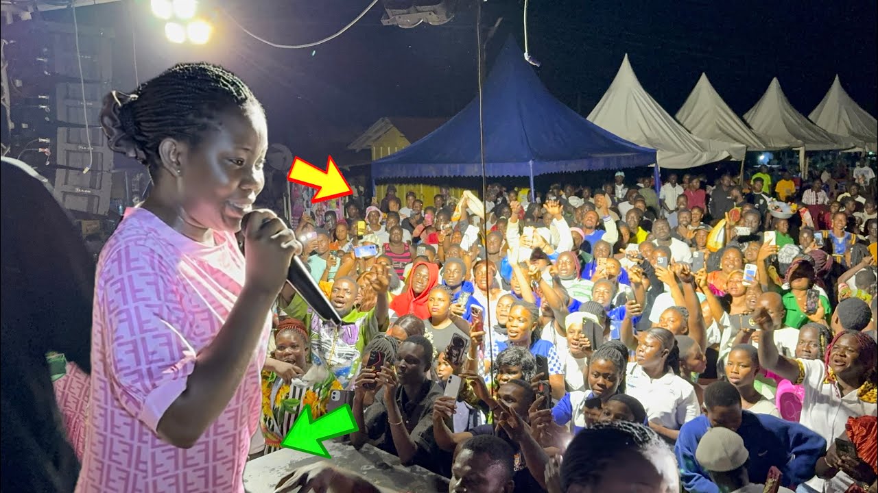Eei ODEHYIEBA PRISCILLA Performance At Yeyianu festival And Leave Everyone in Shocks at Gwria Eshiem