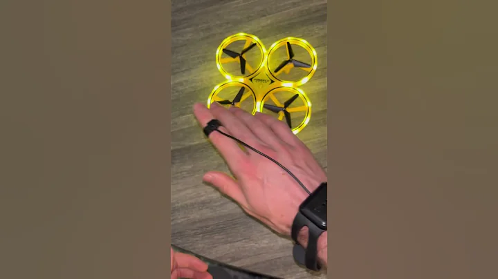 The first-ever hand controlled drone 🛸 #shorts #viral #drone #coolgadgets #toys