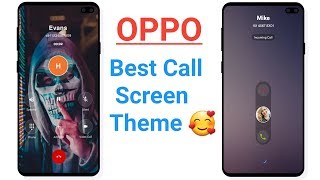 OPPO Best Call Screen Theme in 2020 ! slider Call Screen screenshot 4