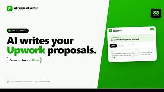 AI Proposal Writer for Upwork: Chrome Extension That Doesn't Sound Like AI