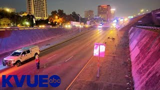 LIVE LOOK: Parts of I-35 southbound, Cesar Chavez closed due to crash | KVUE