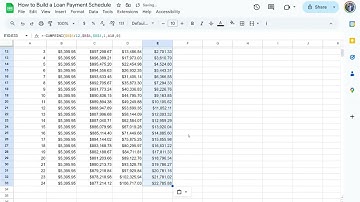 How to Build a Loan Payment Schedule in Excel (Step-by-Step Tutorial)