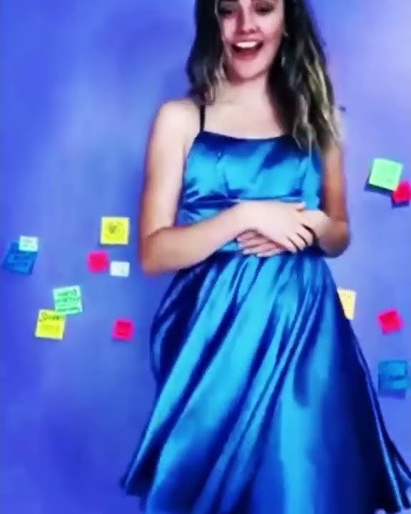 Dancing in Blue Satin outfit hot 🔥🔥 Dance 🔥💋❣️ Insta reels
