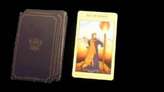 http://www.spiritreader.co.uk/ Ace of Wands Tarot Card Meaning Vide...