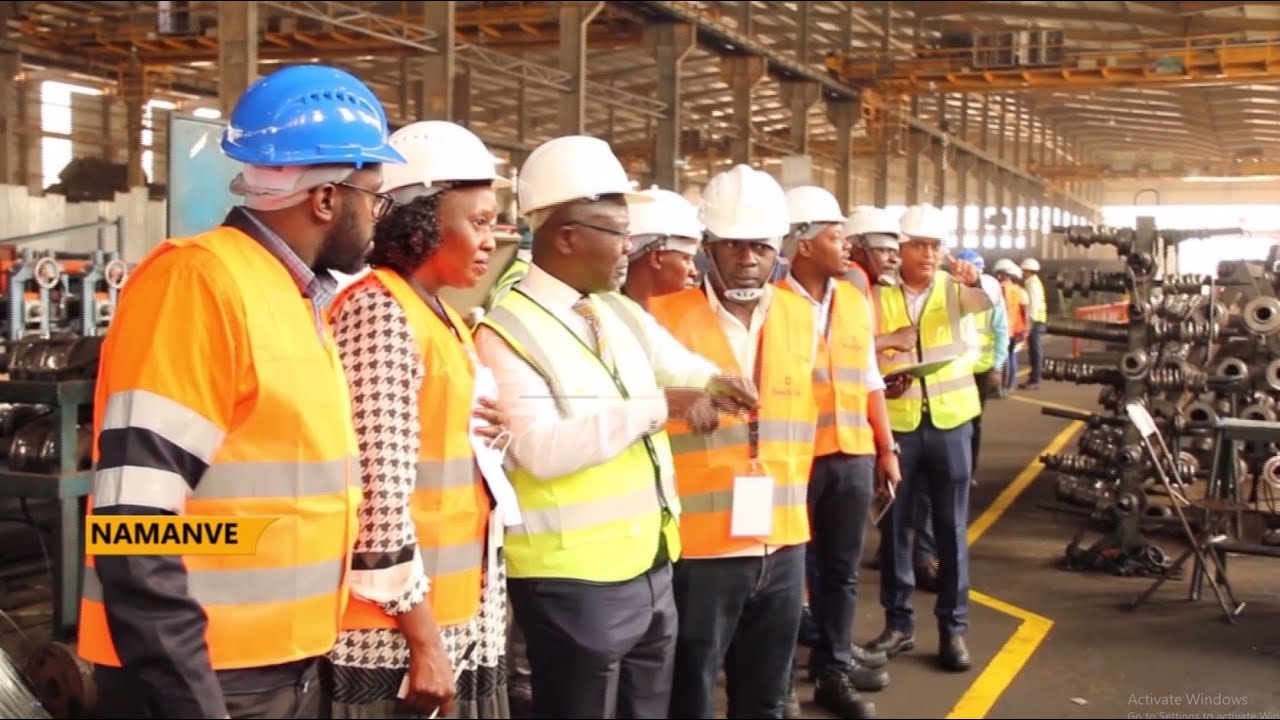 Still from Exploring the Country's minerals - Steel & Tube ventures into Iron Ore mining and processing.