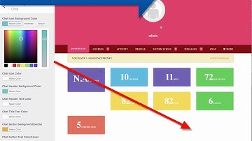 WPLMS Chat Customizing Appearance